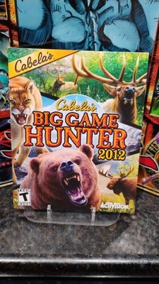 CABELA'S Big Game Hunter 2012 PS3 PlayStation 3 Game ACTIVISION Manual Book ONLY