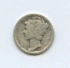 1924-S Mercury Dime, Nice Good Condition, Free Shipping