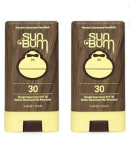 Sun Bum SPF 30  Sunscreen Face Stick 0.45 oz Lot of 2 EXP: 2/27 BRAND NEW
