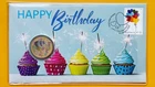 2021 Australia PNC Happy Birthday Coloured $1 Dollar Coin and Stamps Perth Mint