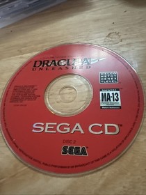 Dracula Unleashed (Sega CD, 1993) Working Game Only