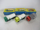 Matchbox Lesney Regular Wheels #25 & #32 BP Tankers, #7 Refuse Truck, boxed