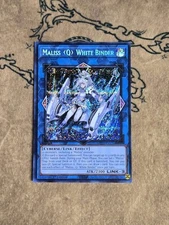 Yugioh Maliss  Q  WhiteBinder MP25-EN126 1st Edition Prismatic Secret Rare NM 