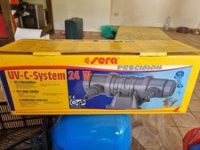 sistema di chiarificazione dell'acqua UV-C Sera da 24W, per Acquari o Laghetti