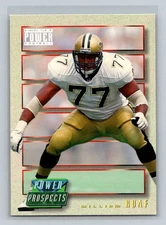 1993 Pro Set Power Update - Power Prospects #PP56 Willie Roaf New Orleans Saints