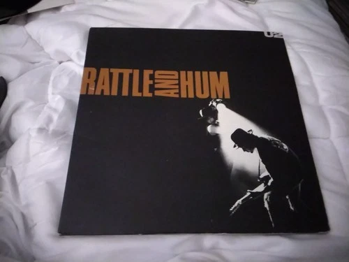 U2 - Rattle And Hum - 2x12" Vinyl LP GF,  Inners - U27 1st UK- 1988 NM