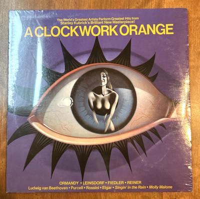 A Clockwork Orange Original Soundtrack SEALED Vinyl LP 1972 RCA Record LSC-3268
