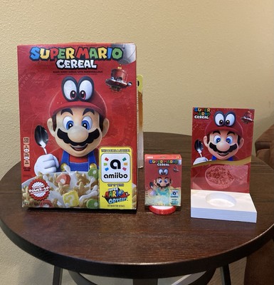 2018 Super Mario Cereal Amiibo Box, Exp 3D Scannable Replica