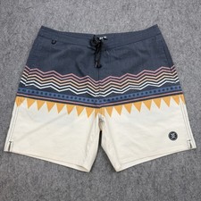 Roark The Chiller Board Shorts Men's Size 32x6 Swim Trunks Beach Surf Drawstring