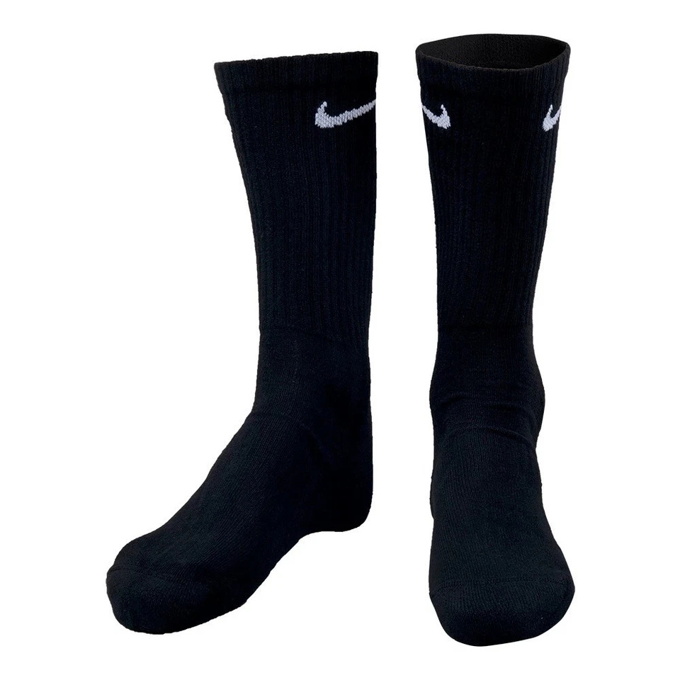 SX7664-010 Nike Chaussettes Longues Hiver Légères (Pack de 3) Noir Unisexe... - Photo 4/4