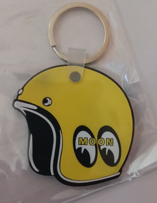 MOONEYES  KEYCHAIN-PVC-VISIT OUR STORE