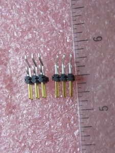66 PCS SAMTEC TSM-103-01-S-DH HEADER, 2.54MM, SMT, R/A, 6WAY Connectors &