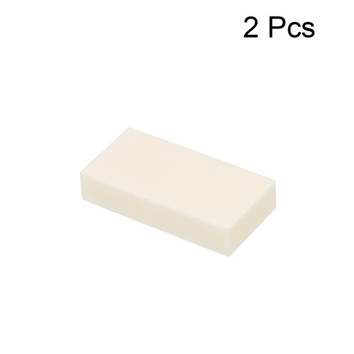 Alumina Ceramic Sheet Cooling Pad Insulating 2pcs 50x25x10mm - Afbeelding 3 van 5
