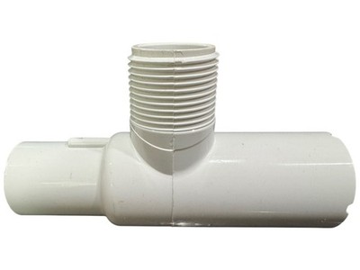 Spears/Dura 1'' White PVC Manifold Tee Slip x Spigot x Thread Choose Your Tee