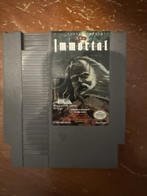 The Immortal (Nintendo NES, 1990) Authentic. Tested.