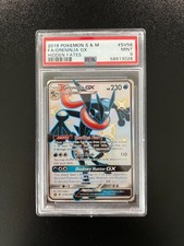 Greninja GX SV56/SV94 - Full Art - Hidden Fates Shiny Vault - PSA 9