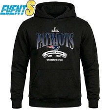Patriots Super Bowl LX February 8, 2026 Hoodie Size S-5XL