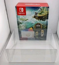 OLED Switch Console Box Protector & Display Case for Zelda, Pokemon, or Splatoon