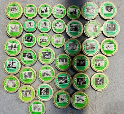 37 Stück Heimkino DEFA Schmalfilm Schwarz Weiß  Konvolut Paket Heimfilm DDR