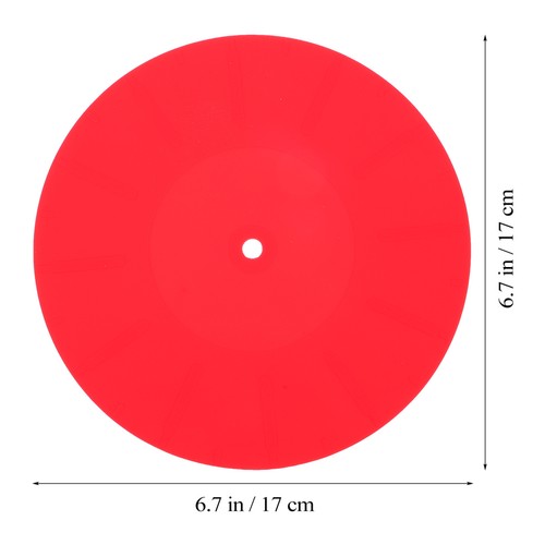 Record Mat Turntable Platter for Vinyl Records Anti-static Silicone - Picture 7 of 12