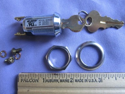 KEY SWITCH SPST (ON-OFF)