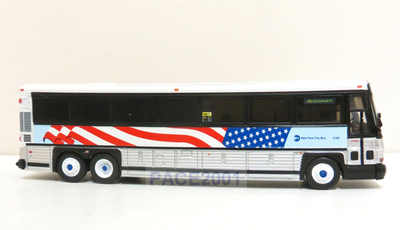 MTA NYC Transit 9/11 Remembrance - 1/87 Scale MCI D4000 Diecast