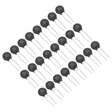 NTC Thermistors Resistors, 24Pcs 1.5 Ohm NTC1.5D-15 Inrush Current Limiter