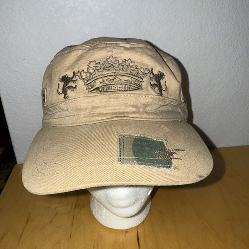 Cap Headers Khaki Cadet Style Hat Womens One Size