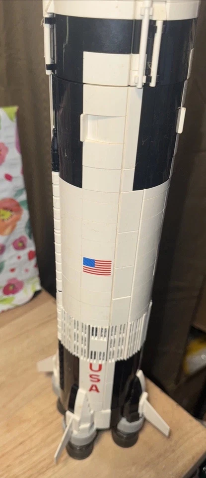 Lego NASA Apollo Saturn Rocket INCOMPLETE.  See Pictures.  All Pics Will Be Sent - Image 3 of 4