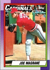 Joe Magrane St. Louis Cardinals 578 Topps 1990 Baseball Card