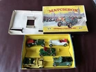 Matchbox Gift Set G-7 Veteran & Vintage Cars Mint Condition w/Original Box &Tray