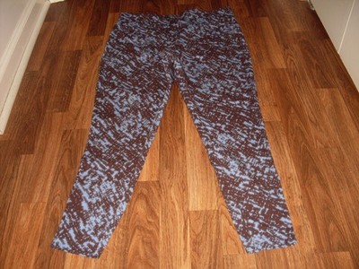 WOMENS TERRA & SKY HIGH RISE STRETCH FITTED PULL ON LEGGING PANTS SIZE 0X NWT