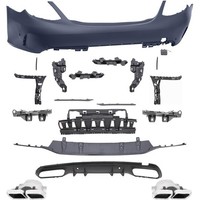 Diederichs 1673255 StoßStange Hinten FüR MERCEDES-BENZ C-KLASSE (W205) 2014-2018