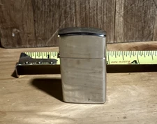 Amico Cigarette Lighter from Japan nice silver tone finish