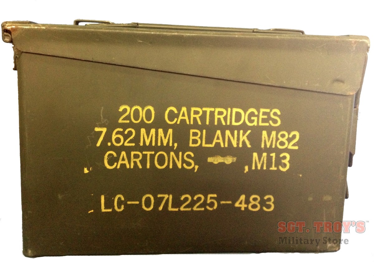 AMMO CAN 2 PACK 16 M2A1 M19A1 アンモボックス 箱 2 PACK Military Metal 30 CAL 7.62mm Ammo can M19A1 .30 Cal