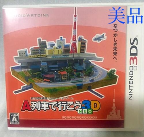 A-Train 3D City Simulator NEO Pakiet dla początkujących Nintendo 3DS Darmowa wysyłka od JP - Zdjęcie 1 z 3