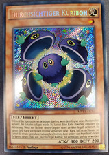 Kuriboh Secret Rare 1. Auflage Neu! Durchsichtiger Kuriboh Yugioh deutsch MVP1