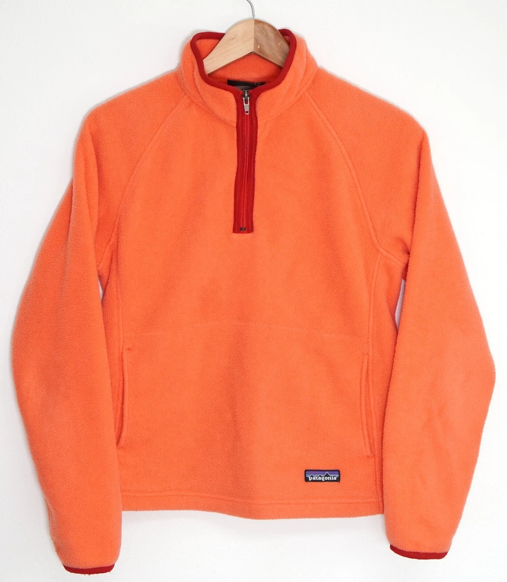 Orange patagonia hotsell pullover