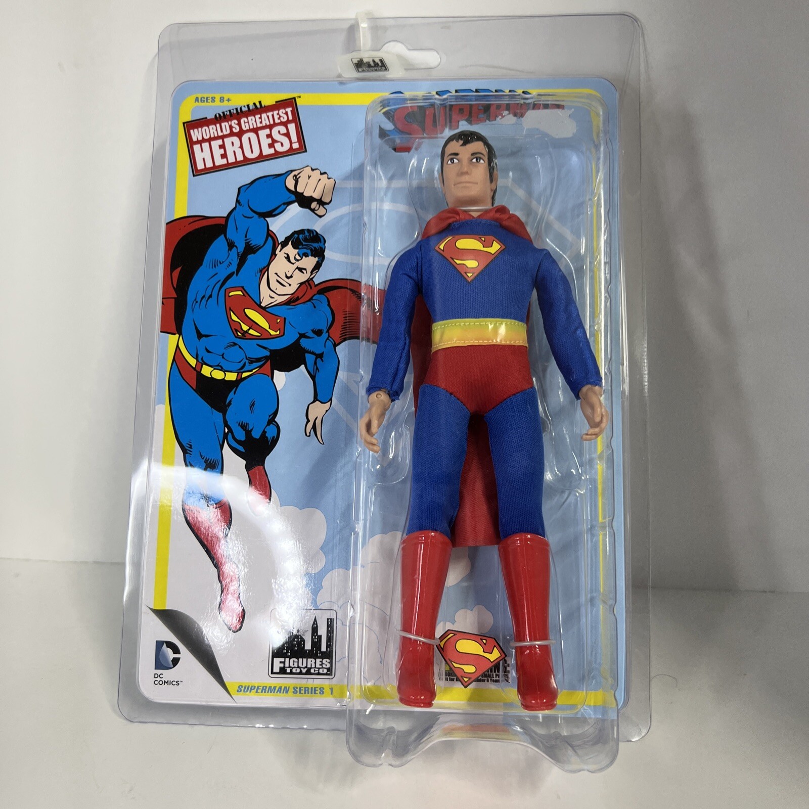 dc comics retro 8 inch action figure