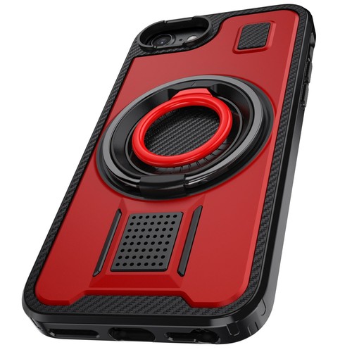 Funda rígida con soporte a prueba de golpes/protector de pantalla para Apple iPhone 7 - Imagen 7 de 32