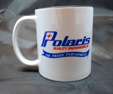Reproduction Vintage Polaris Quality Snowmobile Logo Coffee Mug 062 