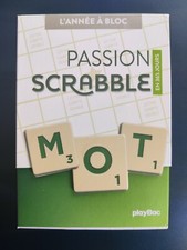 Passion Scrabble en 365 jours PlayBac NEUF. jamais utilisé