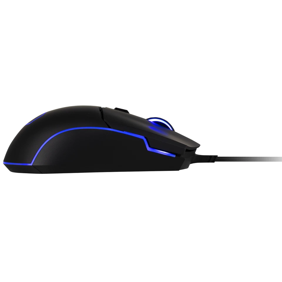 CoolerMaster CM110 Black Gaming Mouse 6000DPI OPTICAL 3-zone RGB LED USB Wired - Image 4 of 4