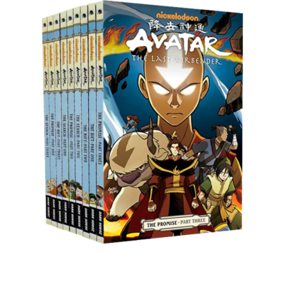 AVATAR The Last Airbender 18 Books Full Set English Cartoon Comic
