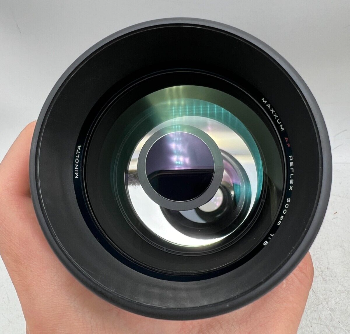 Minolta AF Reflex 500mm F8 Maxxum Sony Alpha Mount Mirror Minolta AF Reflex 500mm F8 Maxxum Sony Alpha Mount Mirror