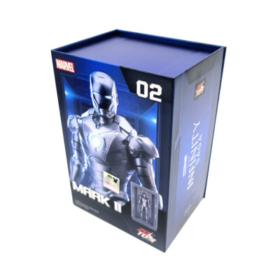 ZD Toys Marvel Iron Man MK1-7 Action Figure 4'' Toys With Hall of