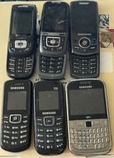 Lotto telefoni Samsung GT-S3350 chat 335 SGH J700i SGH D600e SGH D500 E1080i x 6