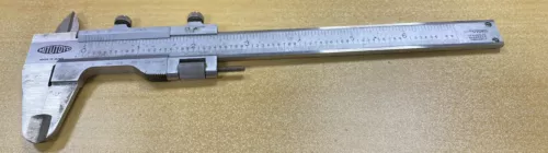 Mitutoyo 0-7"Inch Vernier Caliper 1/128'' 1/1000'' w Thumb Clamp - Made in Japan