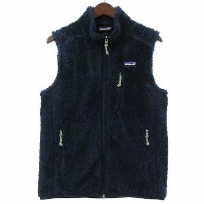 LOS GATOS FLEECE VEST Boa Logo Navy 