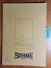 Sovema SPS-S Rotary Cultivator Owner's Operator's & Parts Manual